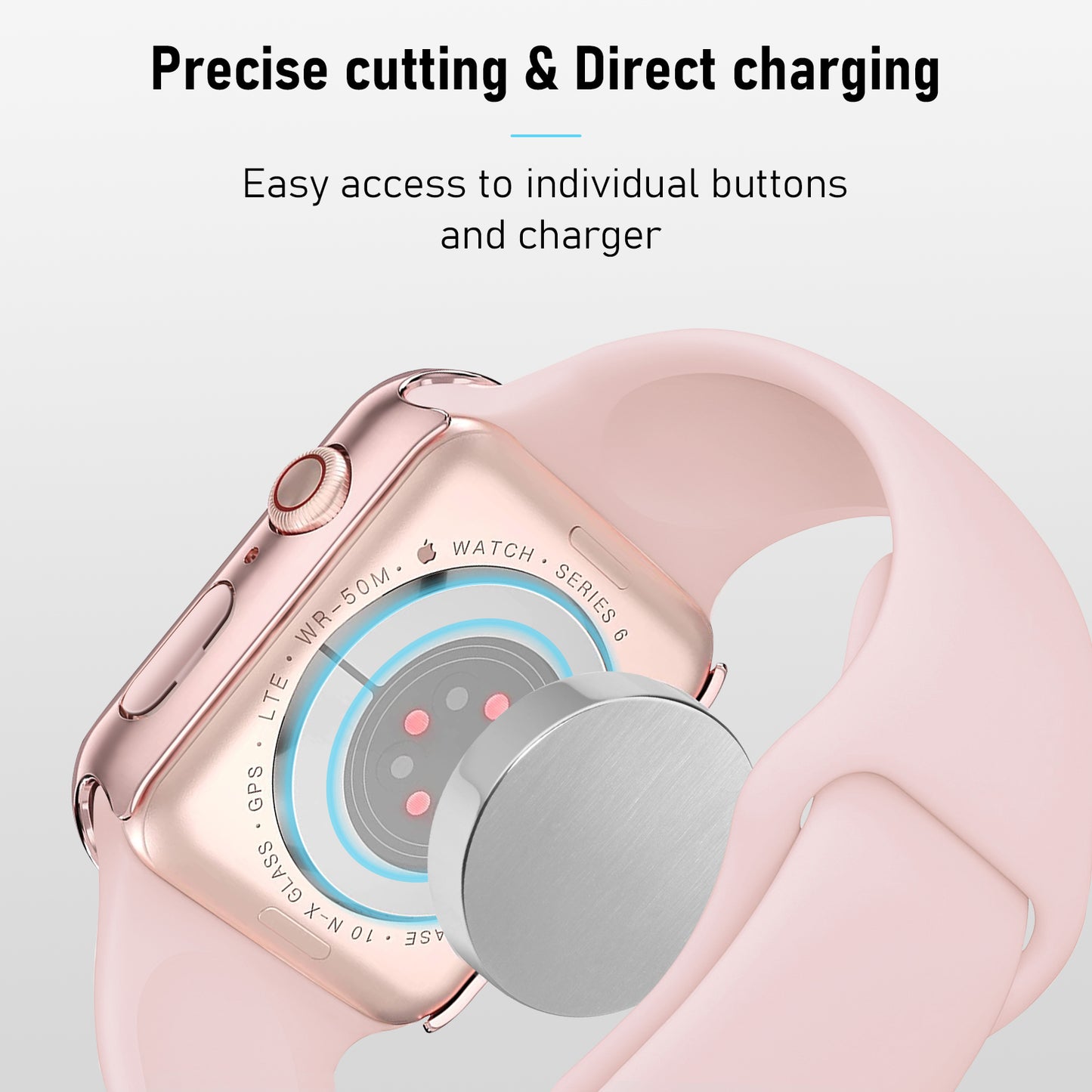Jeluse Case For Apple watch 40/41/42/45mm- Multiple colour